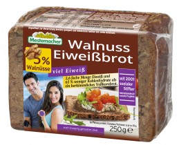 Walnuss Eiweißbrot 250g - MHD 01.01.22