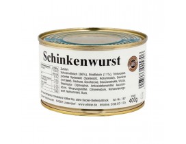 12x 400g Schinkenwurst