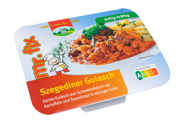 Mikrowellengericht Szegediner Gulasch 350g