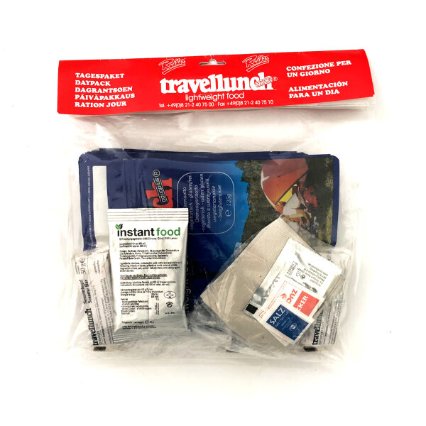 Travelluch Tagespaket warme Regionen Typ 1