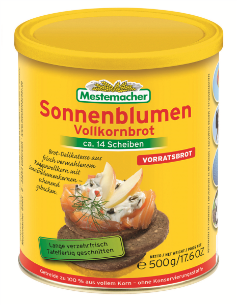 Sonnenblumenbrot von Mestemacher 500g