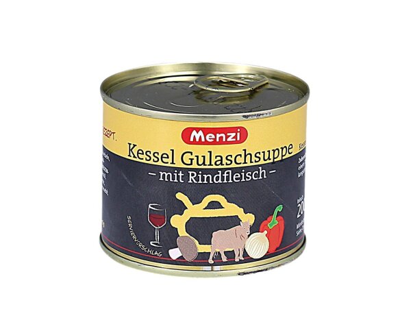 Menzi Kessel Gulaschsuppe 200ml