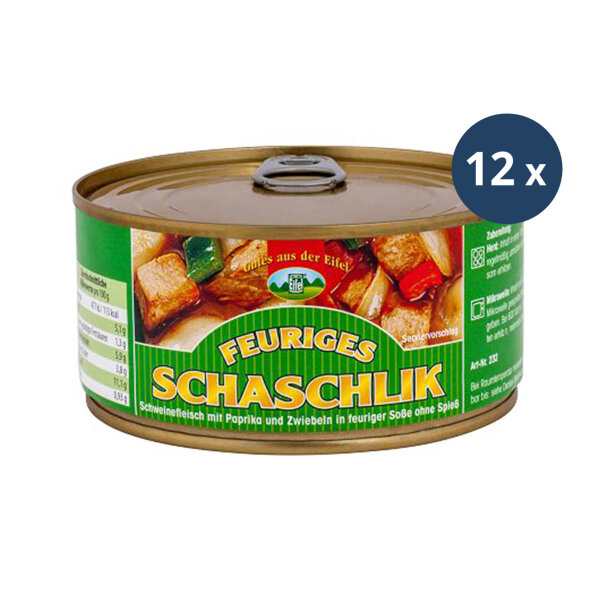12x Schaschlik 300g