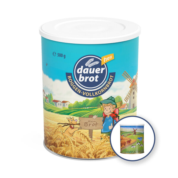 Roggenvollkornbrot dauerland hell 500g