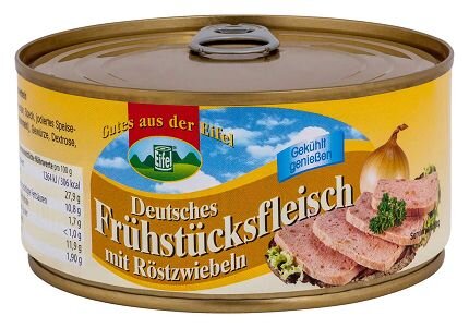 300g Deutsches Frühstücksfleisch mit Röstzwiebeln