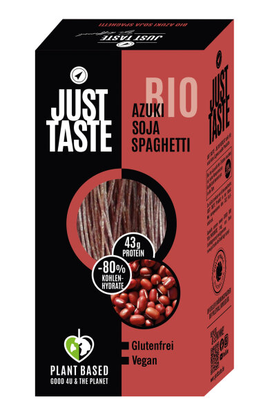 Just Taste Bio Azuki- Soja Spaghetti 250 g
