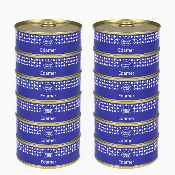 Notvorrat Käse 12 x Edamer 200g dauerbrot