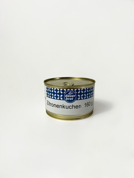 Dosenkuchen - Zitrone, 160 g